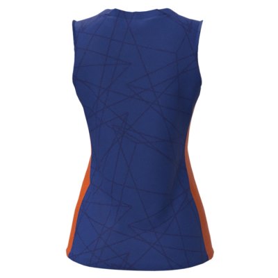 Camisa Mizuno Nevobo Volleyball Match Blue Shirt Mujer Azules - Chile M416SOGCJQ